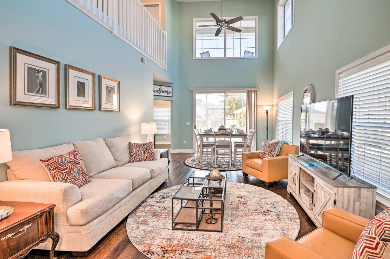 Golfers Paradise In Myrtle Beach With Balcony! Exteriör bild