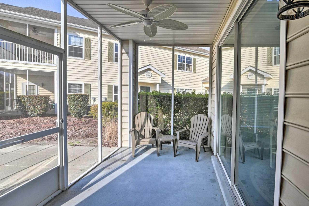 Golfers Paradise In Myrtle Beach With Balcony! Exteriör bild