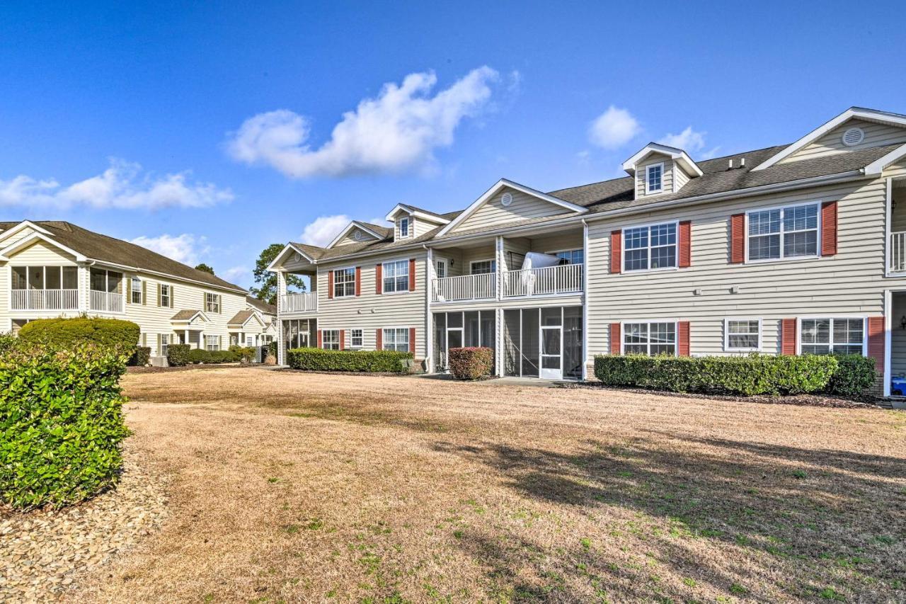 Golfers Paradise In Myrtle Beach With Balcony! Exteriör bild