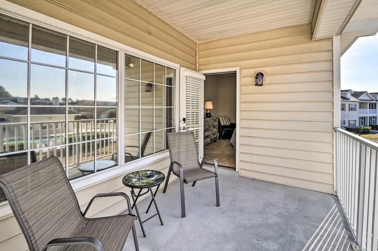 Golfers Paradise In Myrtle Beach With Balcony! Exteriör bild